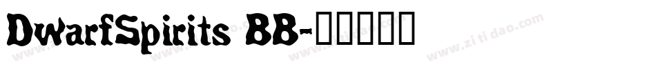 DwarfSpirits BB字体转换